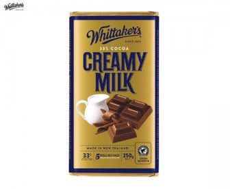 Whittaker's 惠特克 香滑牛奶巧克力 200克（33%可可）